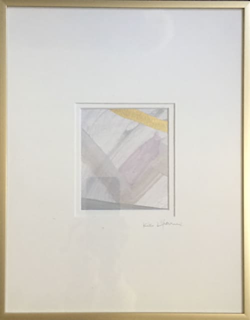 Serena Series and Seashell Series- works on paper | Oil And Acrylic Painting in Paintings by Katie Ré Scheidt | Winvian in Morris. Item composed of paper