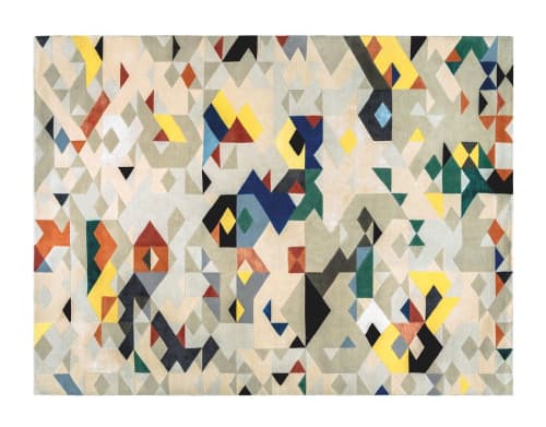 Estudio 31/20 - Tilos Glitch WDS | Area Rug in Rugs by Odabashian (official) | Queretaro Regional Museum - INAH in Santiago de Querétaro. Item composed of wool