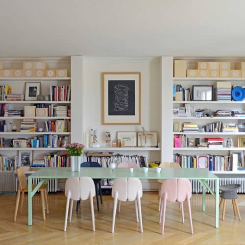 YEAN aluminium table extra long and wide | Dining Table in Tables by Maarten Baptist. Item composed of aluminum