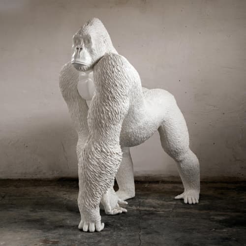 "Gorilla" | Sculptures by MARCANTONIO. Item made of synthetic