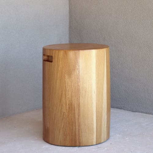 Xarles Occasional Table | End Table in Tables by Pfeifer Studio. Item composed of oak wood in minimalism or contemporary style