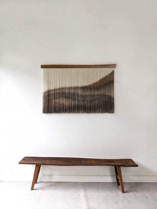 Burnt Earth | Tapestry in Wall Hangings by Kat | Home Studio. Item composed of wool in boho or country & farmhouse style