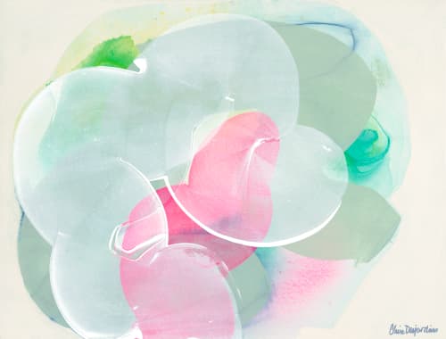 Sensitive, Once Upon a Time | Oil And Acrylic Painting in Paintings by Claire Desjardins. Item made of canvas
