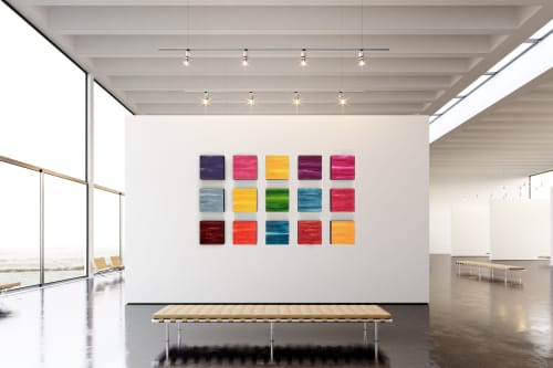 Large Wall Art, Wall Sculpture, Installation, by Paula Gibbs | Wall Hangings by Paula Gibbs | Tucson in Tucson. Item composed of synthetic