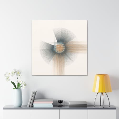 Solids 17691 | Prints by Rica Belna. Item made of canvas with paper
