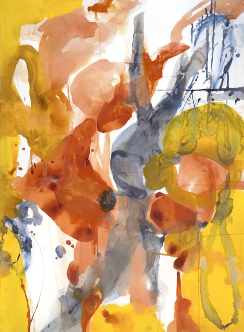 sold Persephone | Watercolor Painting in Paintings by Wendy Grace. Item composed of paper and synthetic