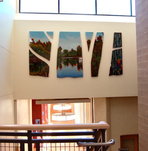 Manito Glow | Art & Wall Decor by Michael Dupille | Hutton Elementary in Spokane