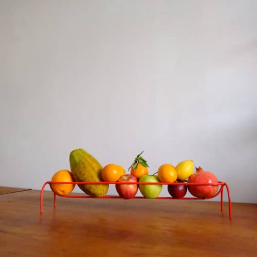 Fruit bowl | Dinnerware by WeraJane Design. Item made of steel compatible with minimalism and mid century modern style