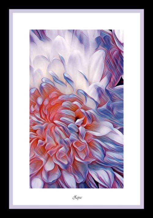 Abstract, Wall, Design, Colurs, (2022) | Digital Art in Art & Wall Decor by Ziya Tatar. Item composed of canvas & metal