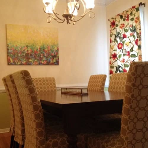 "Nature's Living Room" Fine Art Gallery Canvas Print, at Private Residence | Prints by Julia Di Sano. Item composed of paper