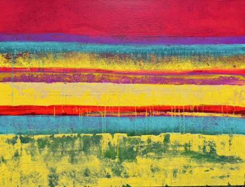 Desiderata | Oil And Acrylic Painting in Paintings by Ingrid Oliphant. Item in contemporary style