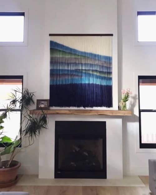 Commission for Private Residence | Macrame Wall Hanging in Wall Hangings by Inspire By Kelsey (Kelsey Cerdas Art). Item composed of fabric and fiber