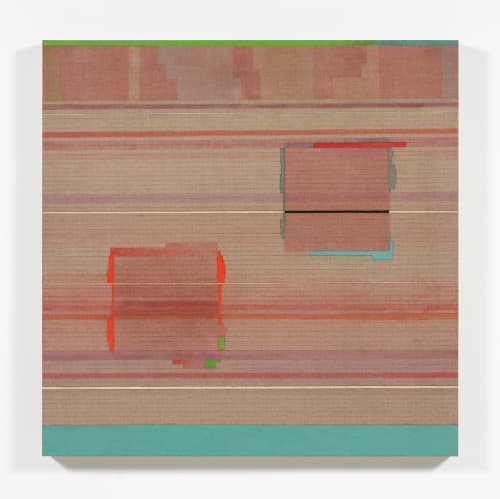 Homage | Oil And Acrylic Painting in Paintings by Lauren Adams Thomas. Item made of canvas works with minimalism & contemporary style