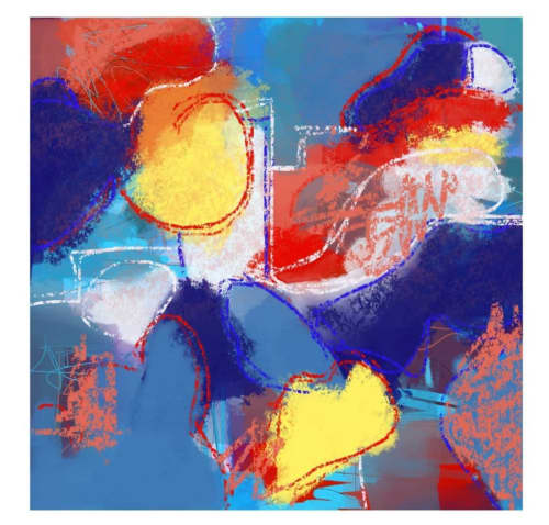 Reverie | Prints by Soulscape Fine Art + Design by Lauren Dickinson. Item made of canvas with paper
