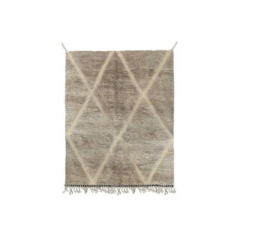Handmade Moroccan rug, Berber rug | Area Rug in Rugs by Marrakesh Decor. Item made of wool works with boho & mid century modern style