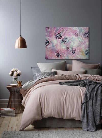 Dance of roses | Oil And Acrylic Painting in Paintings by Elena Parau