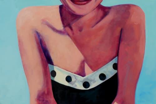 'Summer Sunshine', 40"x60" original oil painting | Oil And Acrylic Painting in Paintings by T.S. Harris aka Tracey Sylvester Harris. Item composed of synthetic