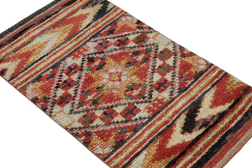 Rug & Kilim’s Moroccan Rug with Berber Polychromatic | Area Rug in Rugs by Rug and Kilim. Item made of wool