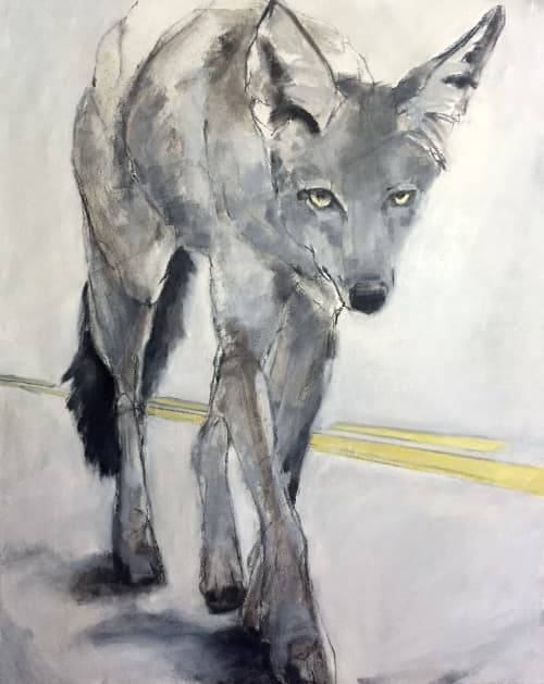 La Valiente (Coyote) | Prints by Lee Cline. Item composed of paper