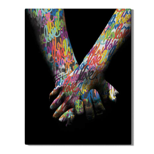 Humanity | Prints by Ruben Rojas. Item composed of canvas and metal