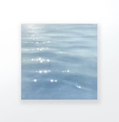 "Eternal Calm" Original oil painting | Oil And Acrylic Painting in Paintings by Laura Browning. Item composed of canvas compatible with contemporary and coastal style