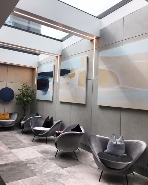 Occurrance | Oil And Acrylic Painting in Paintings by Agneta Ekholm | Novotel Melbourne South Wharf in South Wharf