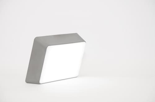 Brick Lamp - Concrete | Table Lamp in Lamps by Hyfen by HCWD Studio. Item made of cement