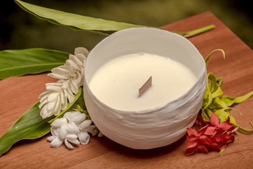 Tullia Candle | Candle Holder in Decorative Objects by Marie Burgos Design and Collection. Item made of ceramic