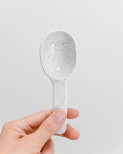 Speckled Scoops | Spoon in Utensils by Stone + Sparrow Studio. Item composed of stoneware