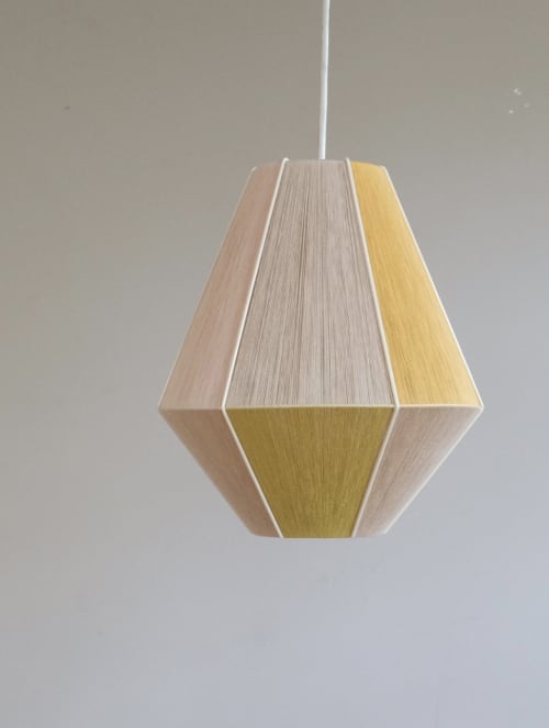 Kaya | Pendants by WeraJane Design. Item composed of cotton & steel compatible with boho and contemporary style