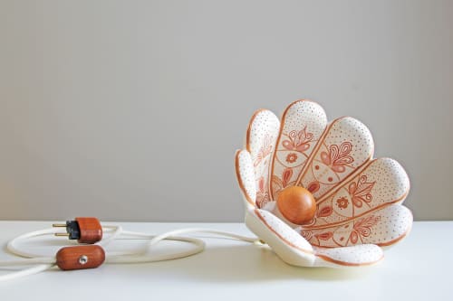 Ni Table Lamp | Lamps by Yankatu. Item made of wood with cotton works with contemporary style