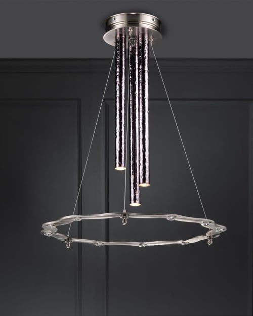 hd045 | Chandeliers by Gallo. Item composed of brass