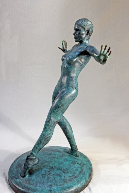Dana-Rose | Sculptures by Jackie Braitman. Item made of bronze