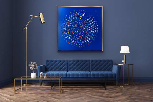 Into The Deep - butterfly art | Wall Sculpture in Wall Hangings by Lorna Doyan. Item composed of paper