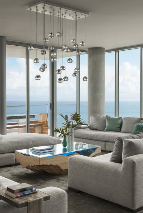 Abyss Table | Coffee Table in Tables by Duffy London. Item made of wood & glass compatible with contemporary and modern style