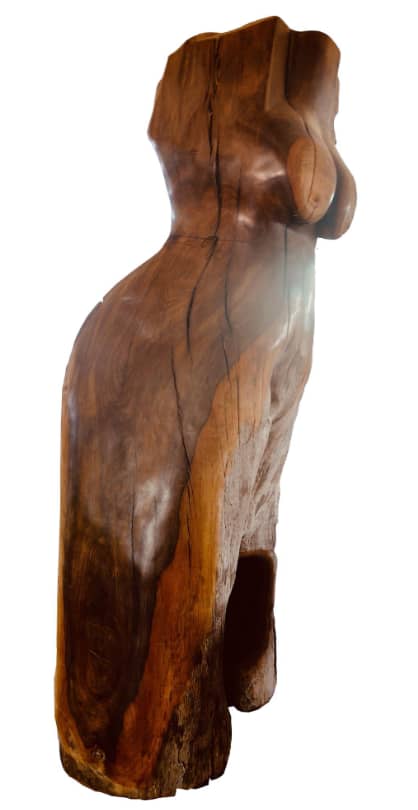 Emma | Sculptures by Andrew Chaplin. Item composed of wood