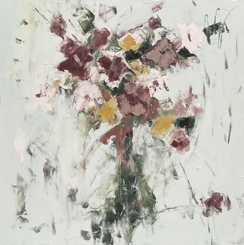 Sold! | Oil And Acrylic Painting in Paintings by Ronda Waiksnis. Item composed of canvas