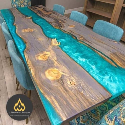 Amelia | Dining Table in Tables by J Strowmatt Designs