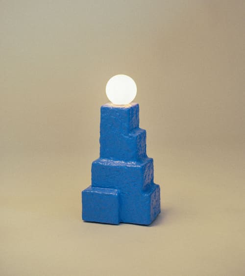 Torre Table Lamp | Lamps by Algo Studio. Item made of wood & steel compatible with minimalism and contemporary style