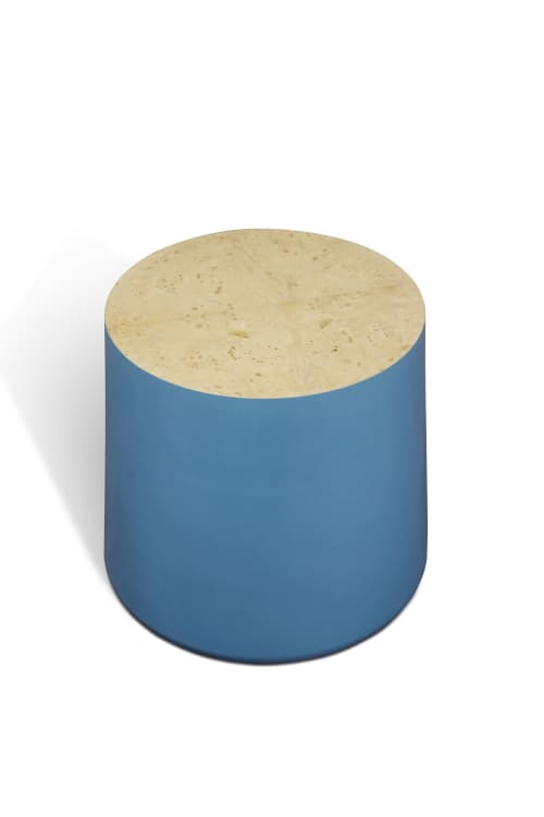 Ysgawyn Carved Occasional Table in Solid Wood by Costantini | Side Table in Tables by Costantini Design. Item made of wood