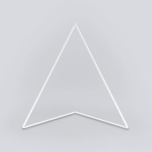Delta Stand White | Storage Stand in Storage by LAWA DESIGN. Item made of steel