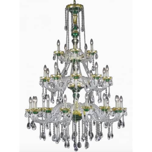 AM199 ALEXANDRIA | Chandeliers by alanmizrahilighting | New York in New York. Item made of glass