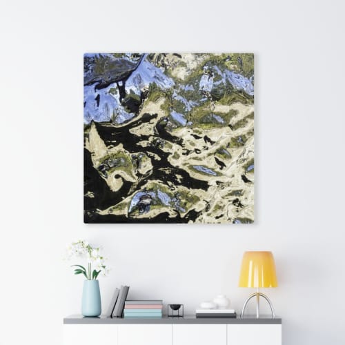Terra 2296 | Prints by Petra Trimmel. Item composed of canvas and metal
