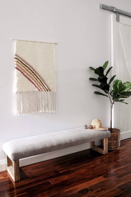 “After the rain” | Macrame Wall Hanging in Wall Hangings by indie boho studio. Item made of cotton with fiber
