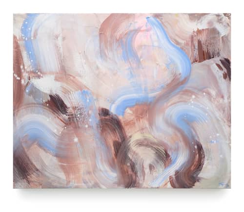 Paradoxical | Oil And Acrylic Painting in Paintings by Dana Mooney Art. Item made of canvas works with minimalism & scandinavian style