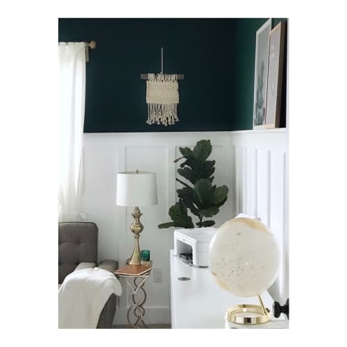 Fiber wall hanging | Macrame Wall Hanging in Wall Hangings by Lizzie DiSilvestro. Item made of wood & cotton