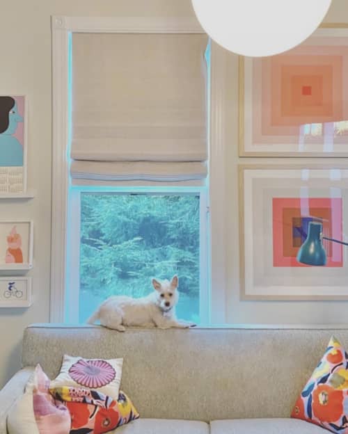 Power Color 2: Your Presence Is Required (Blush to Crimson) | Prints by Jessica Poundstone | Private Residence, Portland in Portland. Item made of paper