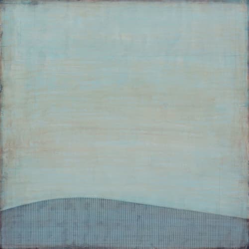 Celeste I | Oil And Acrylic Painting in Paintings by Susan Laughton Artist. Item made of wood & synthetic compatible with minimalism and contemporary style