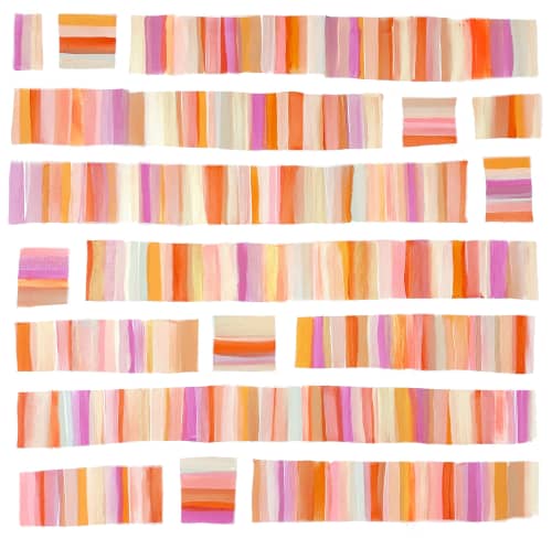 SOLD - 'CONCHFRiTTERS @ SUNSET' by Linnea Heide | Paintings by Linnea Heide contemporary fine art