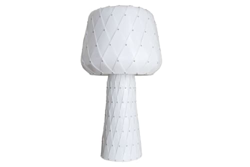 Diamond Grid Table Light 70 | Table Lamp in Lamps by ADAMLAMP. Item composed of steel & synthetic compatible with minimalism and contemporary style